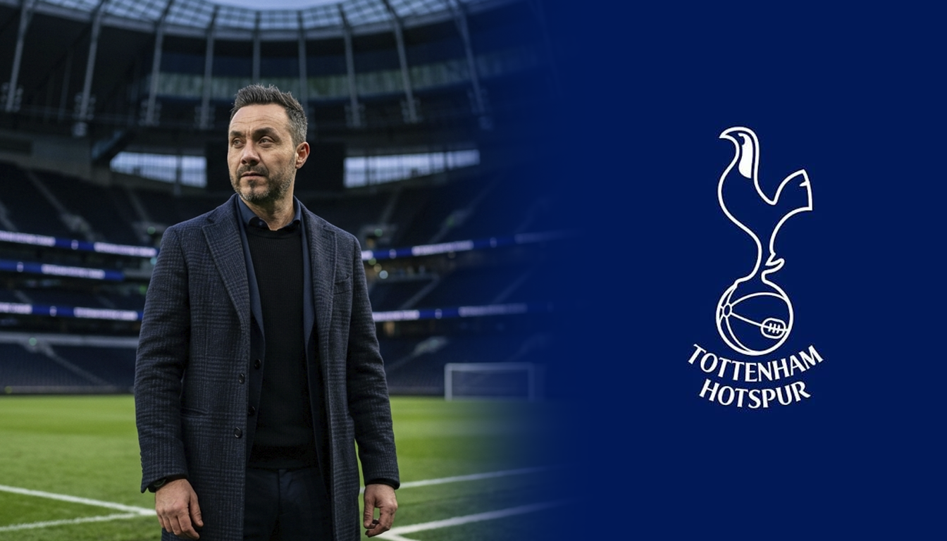 Roberto de Zerbi, Tottenham’s new manager